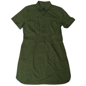 J.Crew Mercantile Field Mini Dress, Military Green